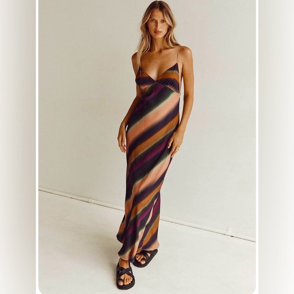 DISSH Lulu Ombré Slip Dress, Size US 6